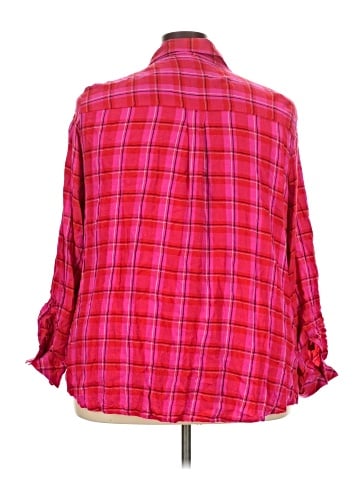 Lane Bryant Long Sleeve Button-Down Shirt (view 2)
