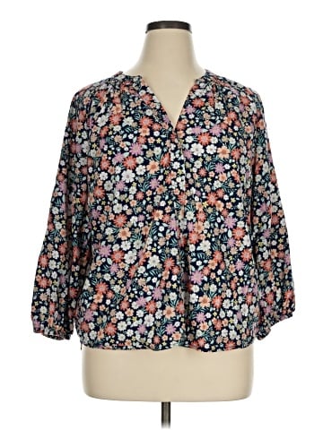St. John's Bay 3/4 Sleeve Blouse (view 1)