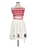 Assorted Brands 100% Polyester Hearts White Casual Dress Size XL - photo 1