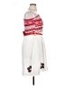 Assorted Brands 100% Polyester Hearts White Casual Dress Size XL - photo 4