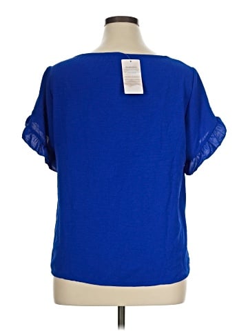 Fashion Short Sleeve Blouse (view 2)