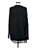 DKNY Black Long Sleeve Blouse Size M - photo 2