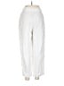 Sigrid Olsen 100% Linen White Linen Pants Size M - photo 2