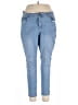 Bleu Solid Blue Jeans Size 22 - photo 1