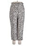 J.Crew Animal Print Silver Linen Pants Size 14 - photo 1