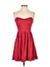 2b bebe Hearts Red Cocktail Dress Size M - photo 1