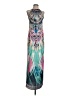 Flying Tomato 100% Polyester Graphic Teal Cocktail Dress Size S - photo 1