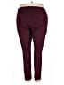 Gap Solid Burgundy Active Pants Size 20 - photo 2
