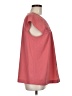Soft Surroundings 100% Polyester Pink Short Sleeve Blouse Size M - photo 4