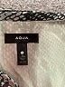 Aqua 100% Polyester Paisley Gray Casual Dress Size L - photo 7