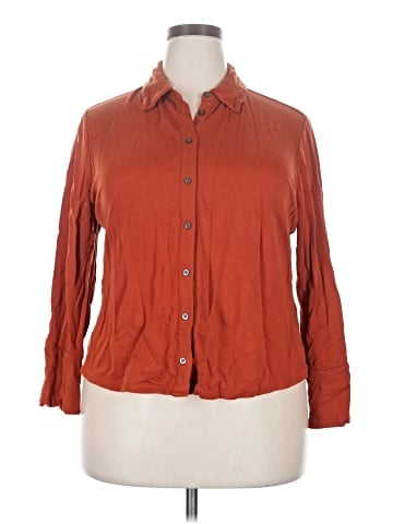 Banana Republic 3/4 Sleeve Button-Down Shirt (view 1)