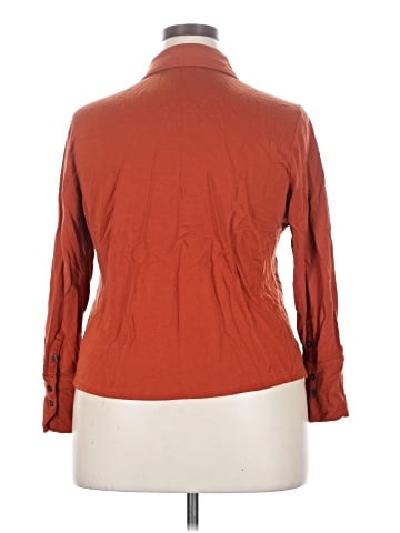 Banana Republic 3/4 Sleeve Button-Down Shirt (view 2)