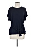 Express Blue Short Sleeve Top Size M - photo 1
