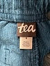 Tea 100% Cotton Blue Casual Pants Size 6 - photo 3