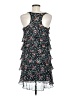 Xhilaration 100% Polyester Floral Blue Cocktail Dress Size M - photo 2