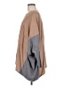Alfani Color Block Tan Poncho Size M - photo 5