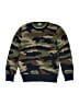 Crewcuts 100% Cotton Camo Green Pullover Sweater Size 12 - photo 1
