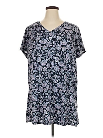J.Jill Short Sleeve Henley (view 1)