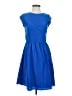 Mossimo 100% Polyester Solid Blue Casual Dress Size S - photo 1