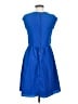 Mossimo 100% Polyester Solid Blue Casual Dress Size S - photo 2