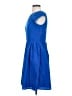 Mossimo 100% Polyester Solid Blue Casual Dress Size S - photo 5