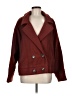 Free People Burgundy Coat Size M - photo 1