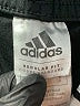 Adidas 100% Polyester Black Track Pants Size 6 - photo 3