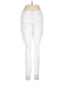 Just Black Solid White Jeans Size 28 waist - photo 1