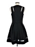 Just Fab Solid Black Cocktail Dress Size M - photo 2