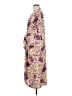 Halogen Paisley Purple Casual Dress Size M - photo 5