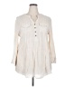 GNW 100% Polyester Ivory 3/4 Sleeve Blouse Size 2X - photo 1