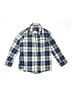 OshKosh B'gosh Plaid Blue Long Sleeve Button-Down Shirt Size 6 - photo 1