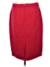 Ann Taylor Solid Red Formal Skirt Size 8 - photo 2