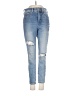 Express Hearts Blue Jeans Size 2 (estimated) - photo 1