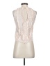 Vanessa Bruno 100% Cotton Ivory Sleeveless Blouse Size EU 34 / US 4 - photo 2