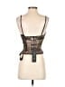 White Fox Brown Sleeveless Top Size S - photo 2