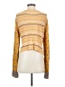 Free People Paisley Yellow Pullover Sweater Size S - photo 2