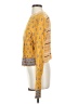 Free People Paisley Yellow Pullover Sweater Size S - photo 5