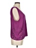 Ramy Brook 100% Polyester Purple Sleeveless Blouse Size M - photo 4