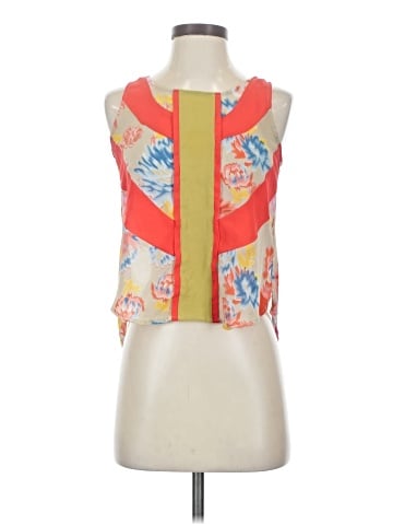 Margo & Sebastian Sleeveless Blouse (view 1)