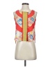 Margo & Sebastian 100% Polyester Orange Sleeveless Blouse Size XS - photo 1