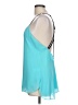 Naked Zebra 100% Polyester Teal Tank Top Size L - photo 5
