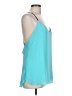 Naked Zebra 100% Polyester Teal Tank Top Size L - photo 4
