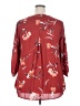 Daniel Rainn Burgundy 3/4 Sleeve Blouse Size XXL - photo 2