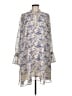 & Other Stories 100% Polyester Paisley Blue Cocktail Dress Size 6 - photo 1