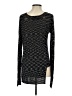 BCBGMAXAZRIA Black Long Sleeve Silk Top Size XXS - photo 2