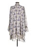& Other Stories 100% Polyester Paisley Blue Cocktail Dress Size 6 - photo 2