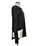 BCBGMAXAZRIA Black Long Sleeve Silk Top Size XXS - photo 4