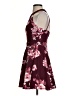 B. Smart Floral Burgundy Cocktail Dress Size 3 - photo 5