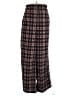 Unique Vintage 100% Polyester Plaid Red Casual Pants Size XL - photo 1